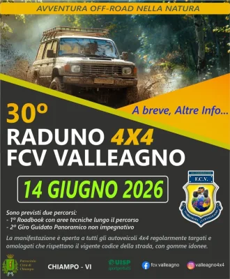 30° Raduni 4x4 FCV ValleAgno