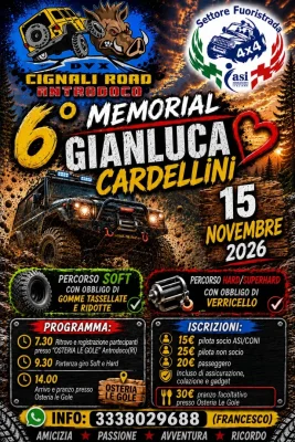 6º MEMORIAL GIANLUCA CARDELLINI 