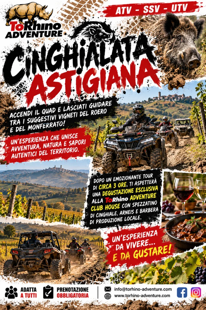 CINGHIALATA ASTIGIANA by ToRhino ADVENTURE