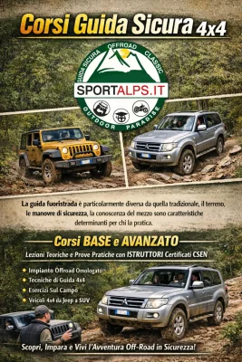 Corso base guida sicura 4x4