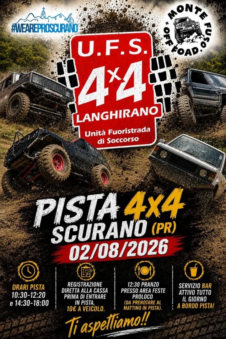 PISTA 4X4 a SCURANO (PR)