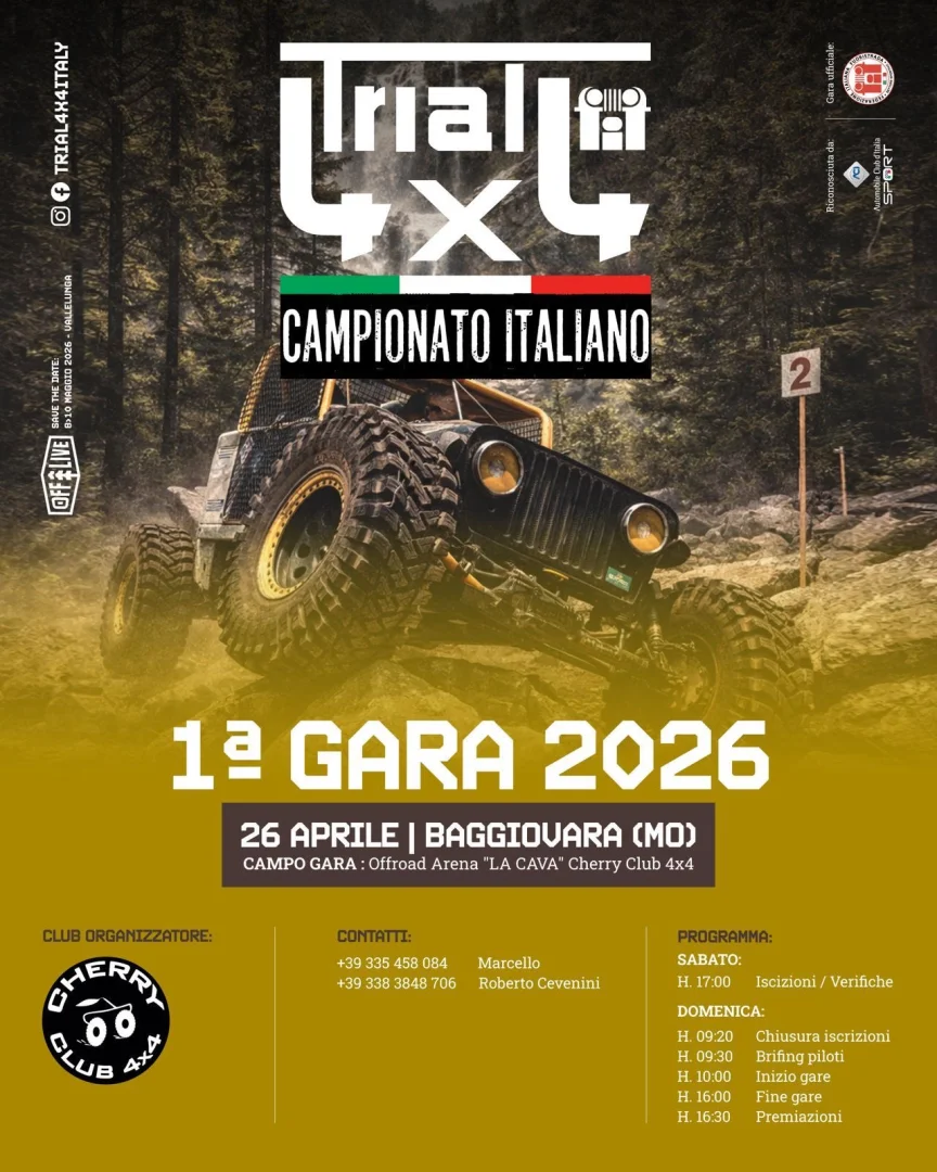 PRIMA TAPPA CAMIPIONATO TRIAL 4x4 