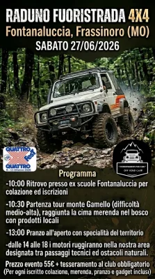 RADUNO FUORISTRADA 4X4 – FONTANALUCCIA 2026