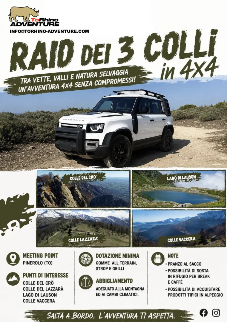 RAID dei 3 COLLI in 4x4 by ToRhino ADVENTURE