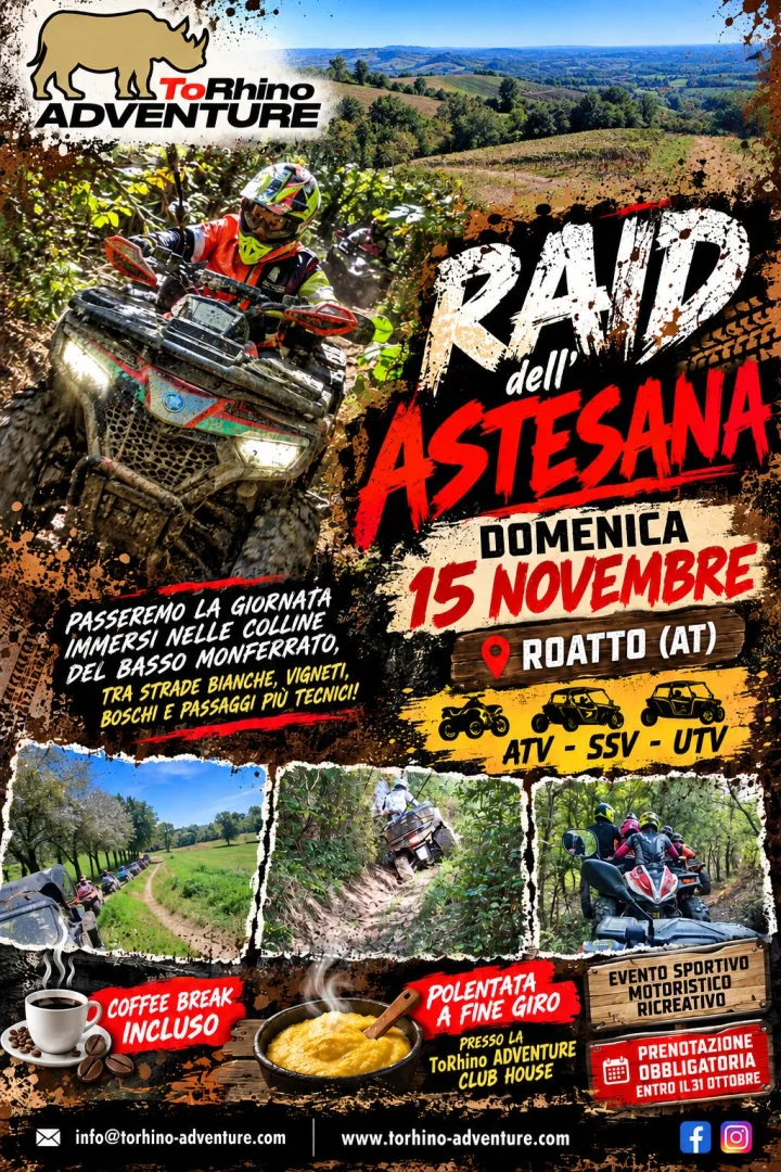 RAID dell'ASTESANA by ToRhino ADVENTURE