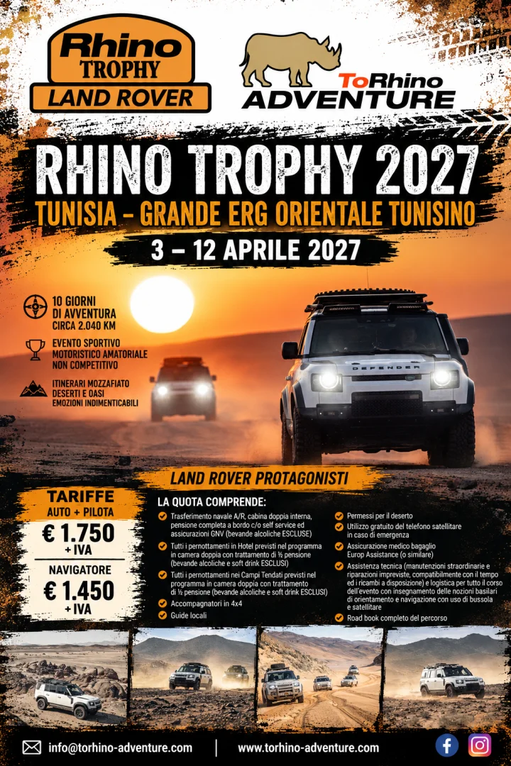 Rhino TROPHY 2027 by ToRhino ADVENTURE