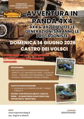 SAPORI E MOTORI - RADUNO PANDA 4X4